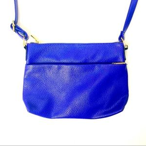 Electric Blue Crossbody Bag